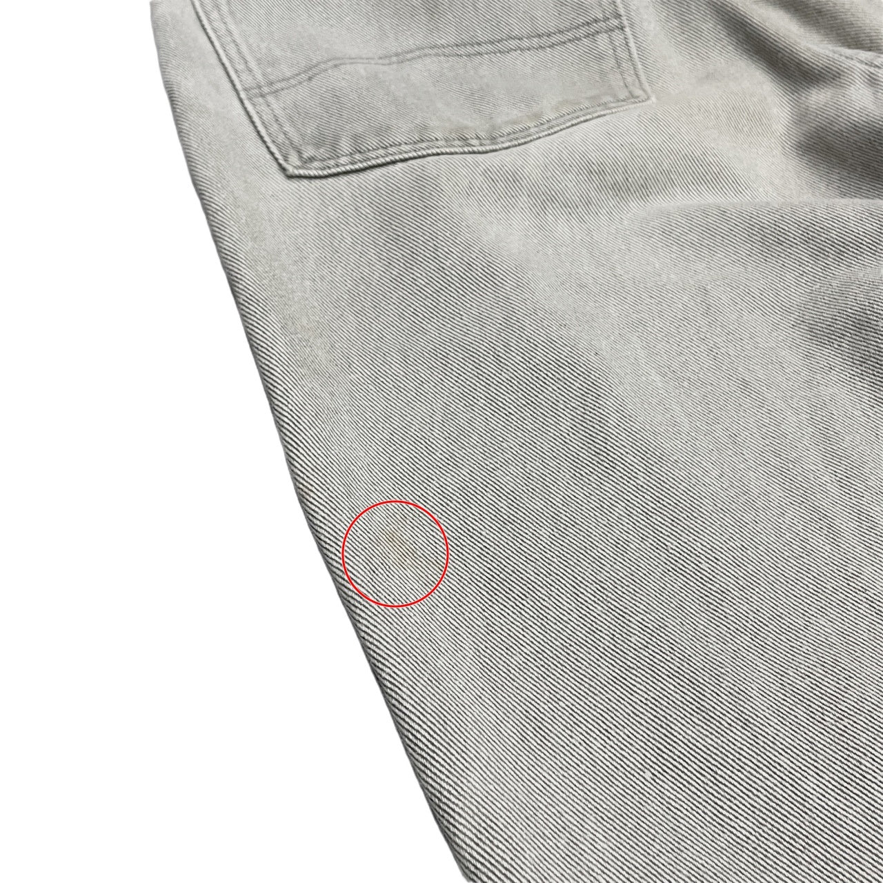 ARMANI JEANS グレーデニムワイドテーパードパンツ ジーンズ ボトムス Archive 90s アルマーニ ジーンズ メンズ