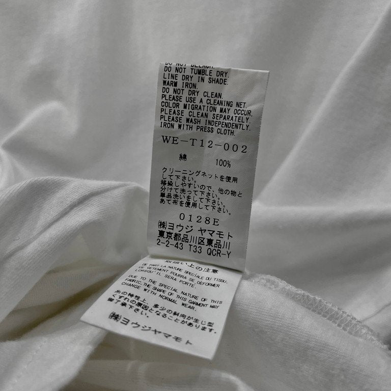 WILDSIDE YOHJI YAMAMOTO 22AW Cotton Jersey Shoulder Strap Henley Neck Long Sleeve 天竺エポレットダブルポケットヘンリーネックTシャツ カットソー Tee T-shirt トップス ワイルドサイド ヨウジヤマモト メンズ