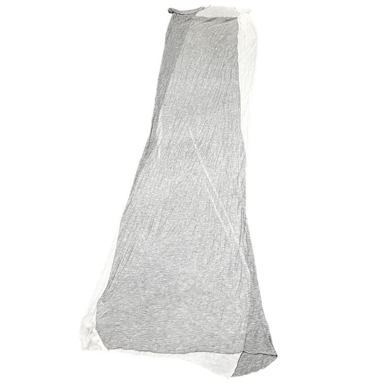 ANN DEMEULEMEESTER レーヨンガーゼダブルフェイスカットオフ大判ストール マフラー スカーフ Archive アンドゥムルメステール