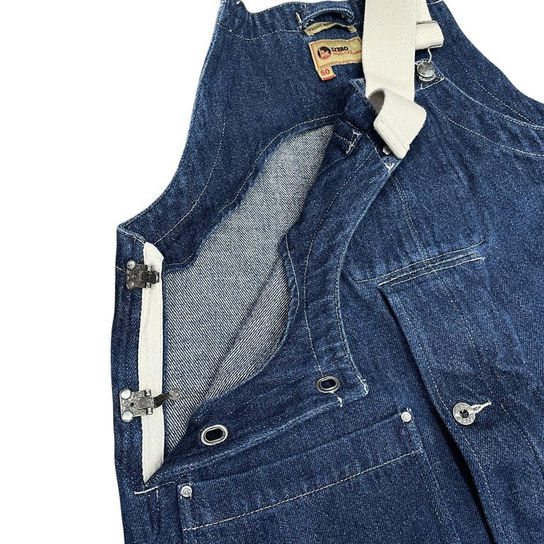 Nigel Cabourn LYBRO 21SS NAVAL DUNGAREE DENIM デニムカバーオール size50 トップス ボトム ミリタリー ワーク ツールポケット フックボタン ジャパンデニム ナイジェルケーボン メンズ