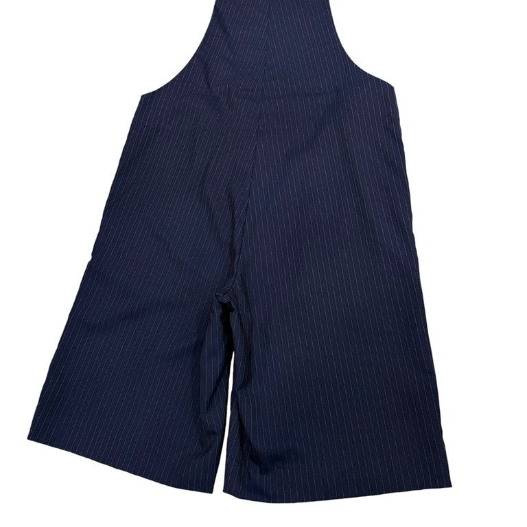 COMME des GARCONS HOMME PLUS 22SS ウールモヘヤストライプサロペット オーバーオール オールインワン パンツ Archive 花の存在 The Existence of Flowers LOOK22 PI-P021 コムデギャルソンオムプリュス メンズ