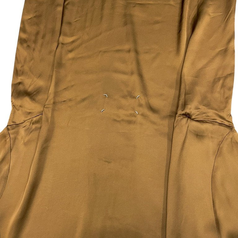 Maison Martin Margiela 1 10AW レーヨンシルクサテンドレープネックトップス ハイネック 変形 シャツ ブラウス カットソー Archive メゾンマルタンマルジェラ レディース