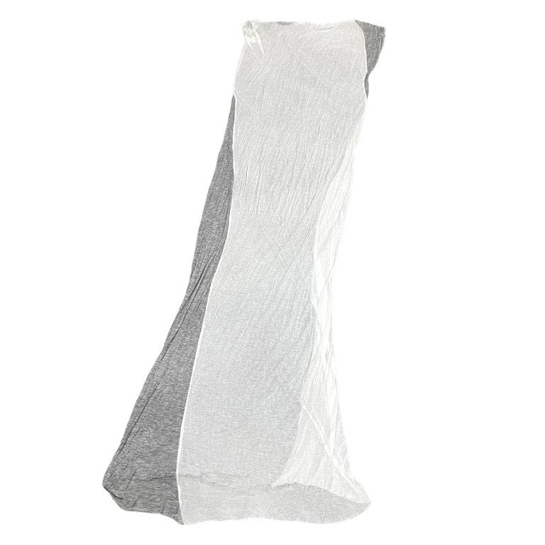 ANN DEMEULEMEESTER レーヨンガーゼダブルフェイスカットオフ大判ストール マフラー スカーフ Archive アンドゥムルメステール