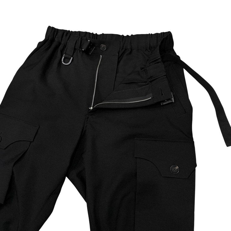 Y-3 24AW SP UNI CUF PNT ベルテッドカーゴカフパンツ 定価52,800円 ベルト付き ボトムス IN8751 Yohji Yamamoto adidas ワイスリー ヨウジヤマモト アディダス メンズ