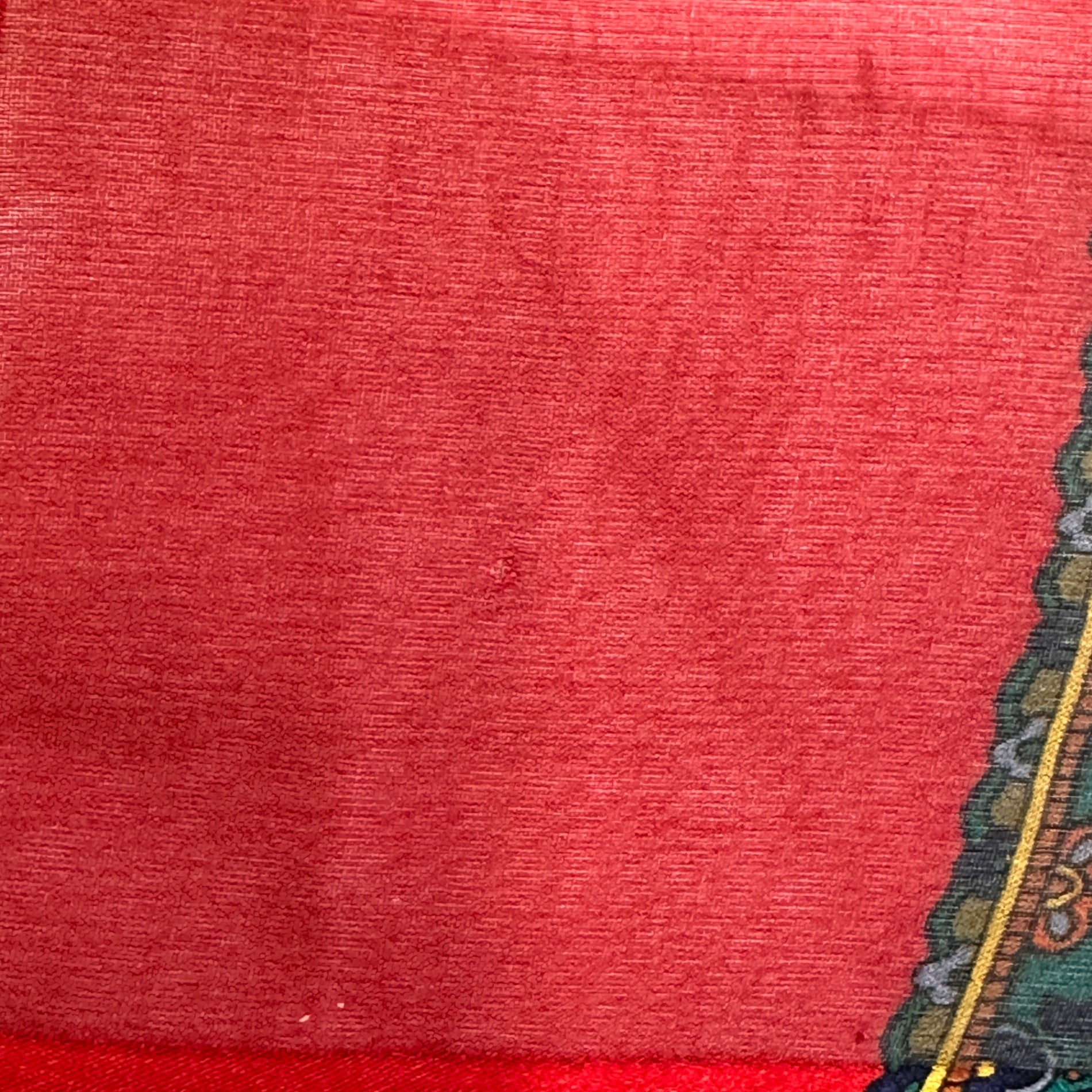 YVES SAINT LAURENT YVES SAINT LAURENT スカーフ ボタニカル