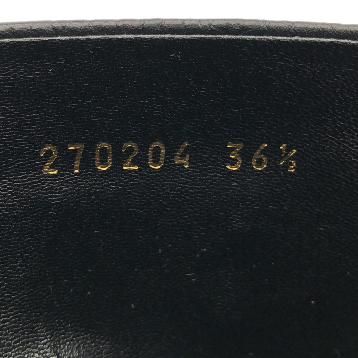 GUCCI GUCCI GGジップロングブーツ 36H