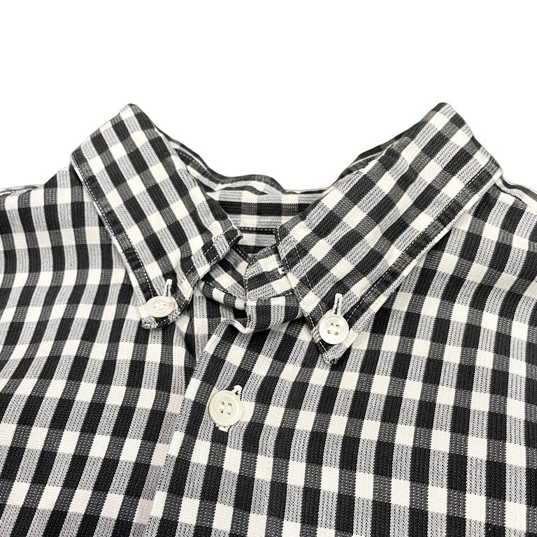 im MIYAKE DESIGN STUDIO 80s ボックスシルエットBDチェックシャツ トップス イッセイミヤケ ミヤケデザインスタジオ