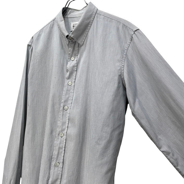 Maison Martin Margiela 10 ピンストライプチンストラップシャツ Archive ブラウス トップス メゾンマルタンマルジェラ メンズ
