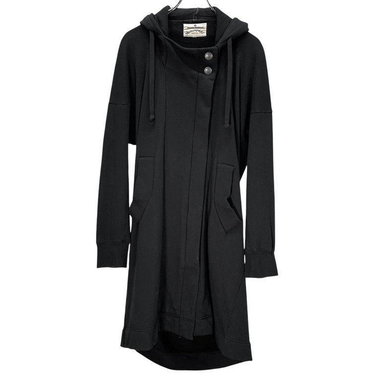Vivienne Westwood ANGLOMANIA 15AW 魔女フードスウェットロングワンピースパーカー フーディ ブルゾン ジャケット コート ヴィヴィアンウエストウッド アングロマニア レディース