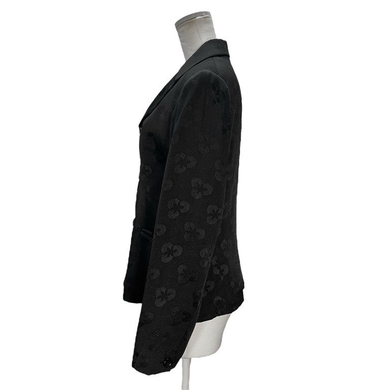 robe de chambre COMME des GARCONS 03AW ポリエステルレーヨンフラワージャカード3Bテーラードジャケット 花柄 総柄 Archive 現コムコム コート アウター コムデギャルソン レディース
