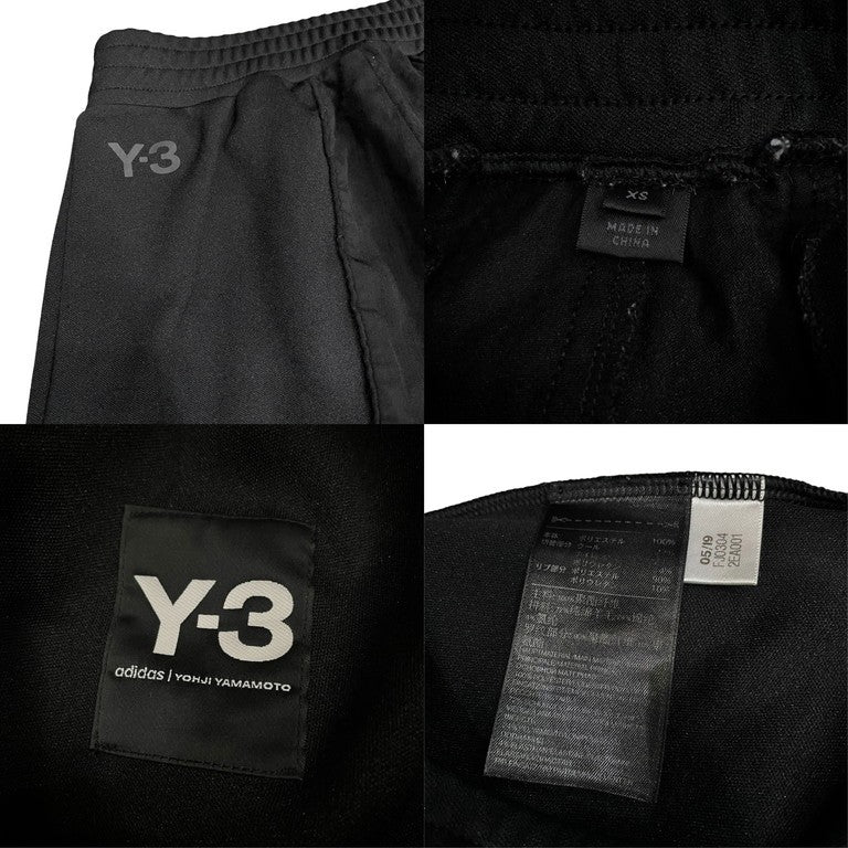 Y-3 パネル切替ギャザーストレッチスウェットパンツ ボトム Yohji Yamamoto ヨウジヤマモト adidas アディダス ワイスリー