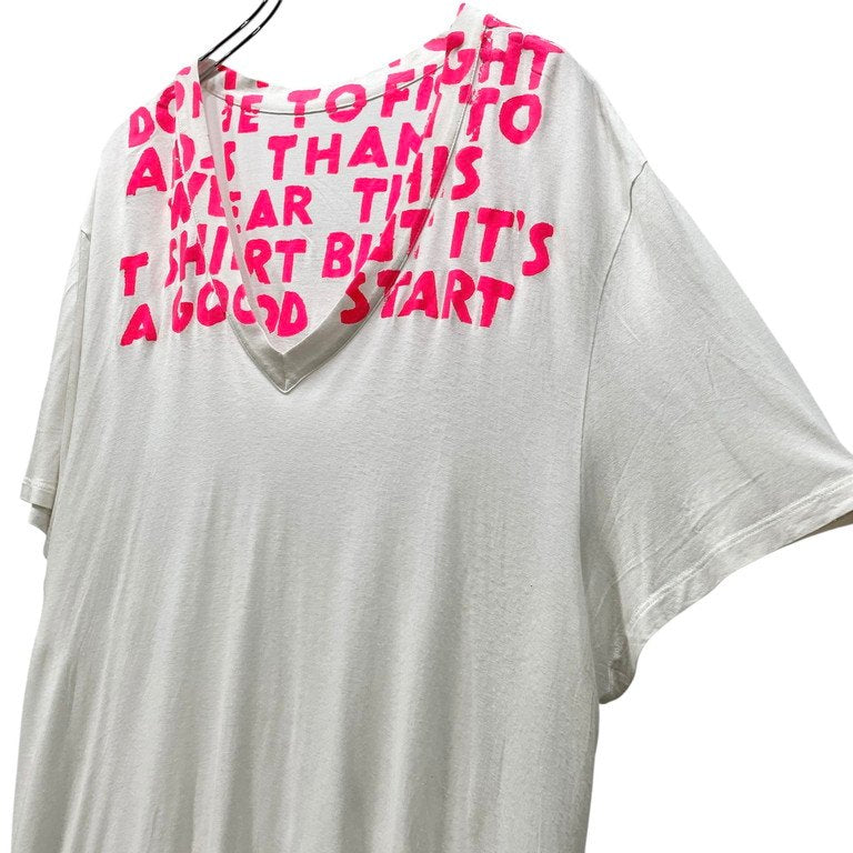 Maison Martin Margiela 09SS レーヨン天竺オーバーサイズエイズTシャツ AIDS Tee T-shirt Archive メゾンマルタンマルジェラ メンズ レディース ユニセックス