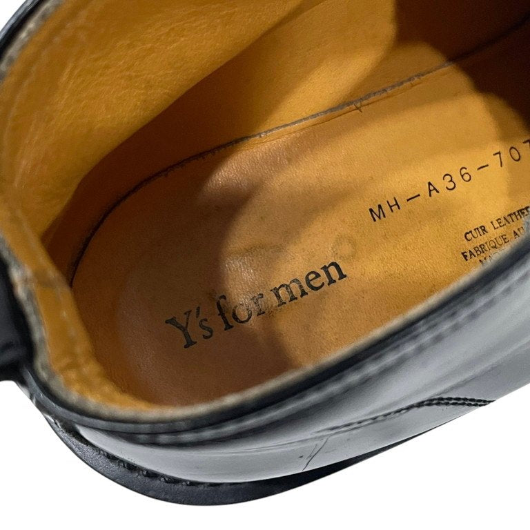 Y's for men レザー8ホールデミブーツ レースアップシューズ 靴 クツ Archive 90s Yohji Yamamoto Pour Homme ヨウジヤマモトプールオム ワイズフォーメン メンズ