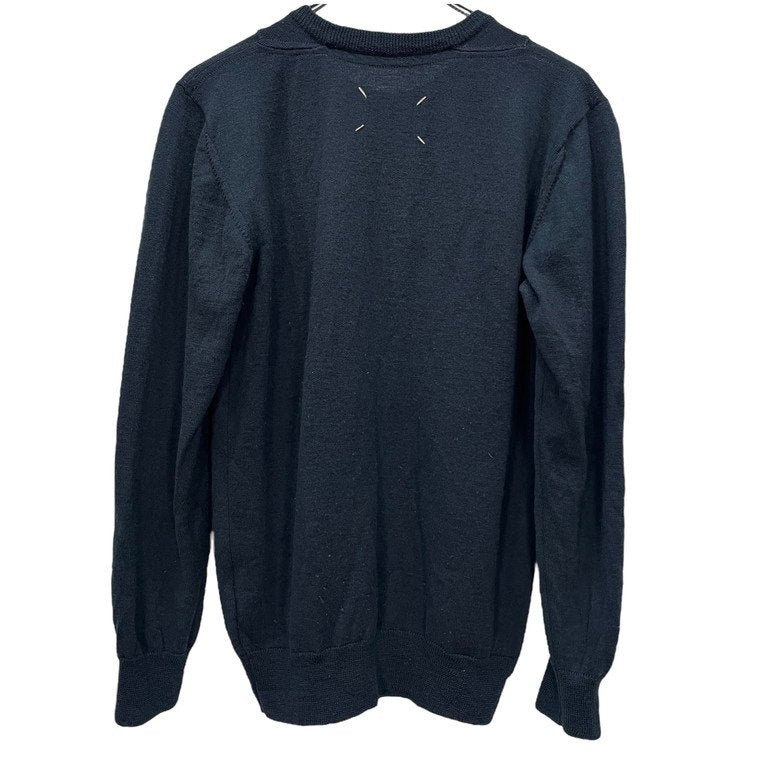 Maison Martin Margiela 10 02AW バージンウールクルーネックリブニットセーター トップス Archive MISS DEANNA ミスディアナ期 メゾンマルタンマルジェラ メンズ