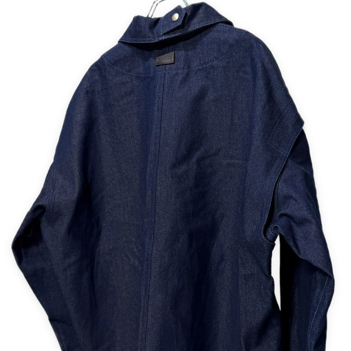 A.F ARTEFACT DENIM TUCK SLEEVES JACKET デニムタックスリーブジップアップジャケット ブルゾン コート アウター エーエフ アーティファクト メンズ