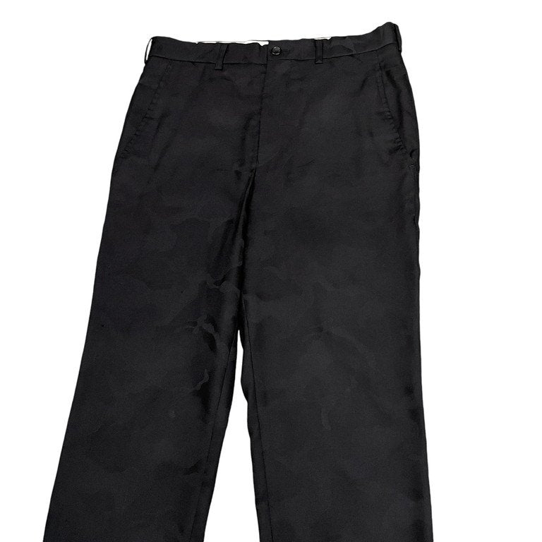 COMME des GARCONS 07AW ウールシルクシャドーカモフラージュジャカードテーパードパンツ 迷彩 ボトムス CDG コムデギャルソン レディース