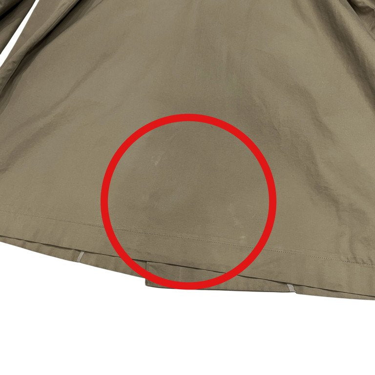 Y's for men コットンギャバジンダブルブレストバックベルトハーフコート ロングジャケット Archive 90s ブルゾン アウター Yohji Yamamoto Pour Homme ワイズフォーメン ヨウジヤマモトプールオム メンズ