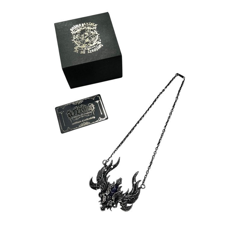 anima exists in all creation 女神に贈る欠片 アメジストストーンシルバーネックレス AN-07 定価143,000円 ペンダント アクセサリー シルバー 925 アニマ エグジスツ イン オール クリエーション メンズ レディース ユニセックス
