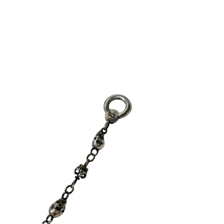 JUSTIN DAVIS SKULL DIVINE BRACELET SBJ126 クラウンスカルモチーフブレスレット バングル アクセサリー SILVER 925 シルバー 定価37,400円 ジャスティンデイビス メンズ レディース ユニセックス