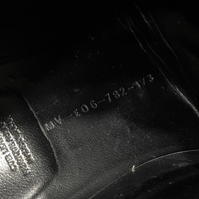 Y's for men ガラスレザー8ホールデミブーツ レースアップシューズ