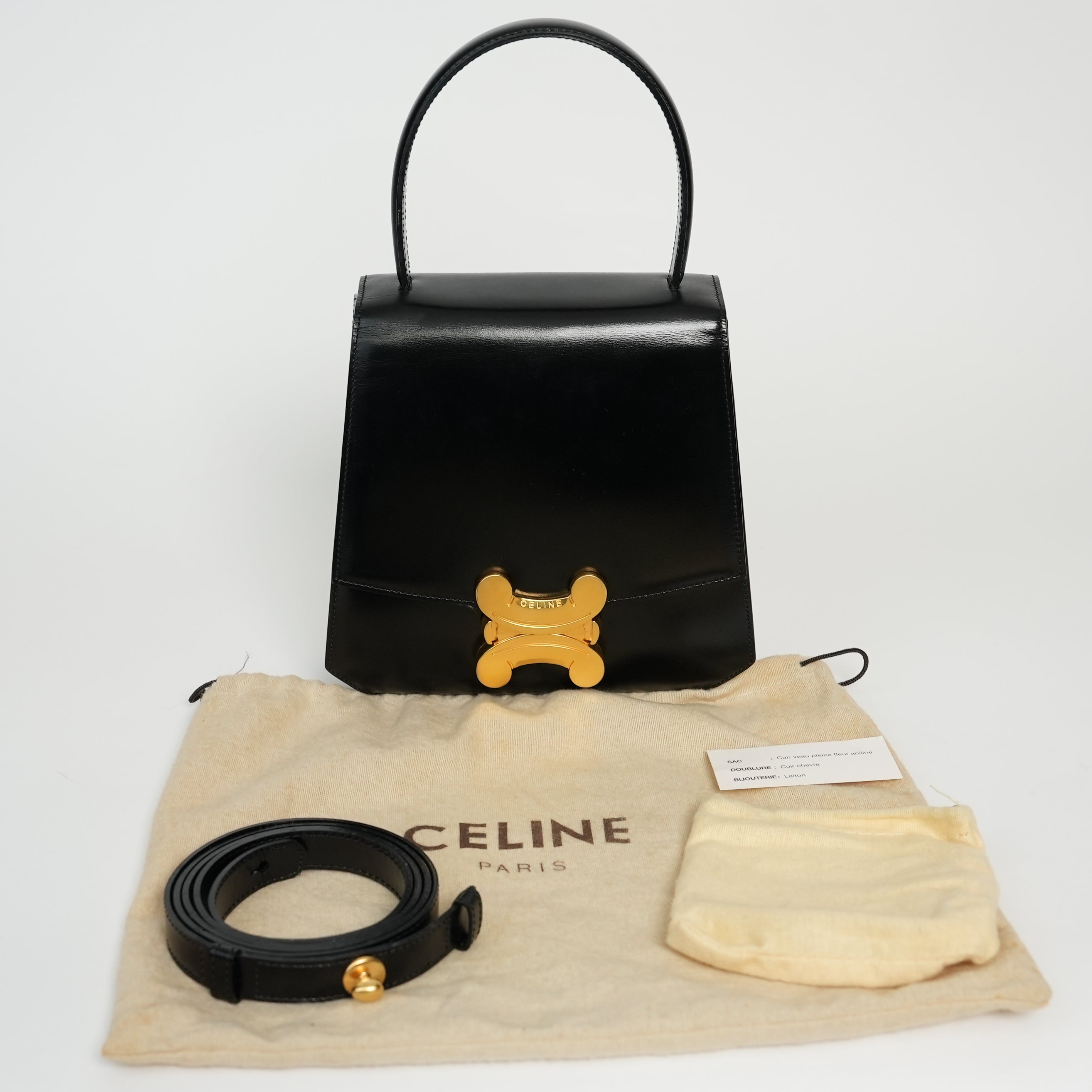 CELINE トリオンフ 2WAYハンドバッグ