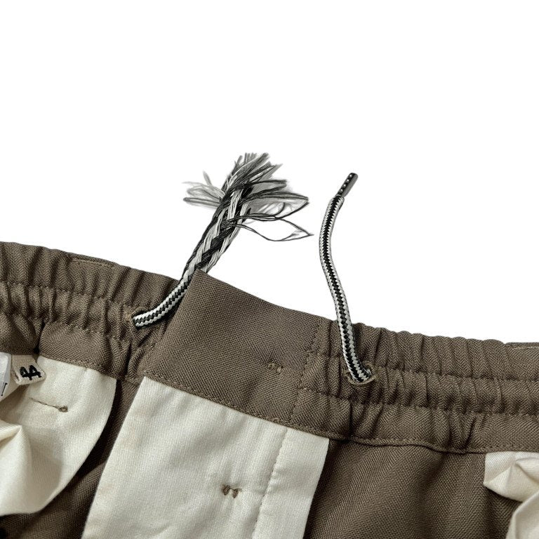 MARNI 20SS ウールトロピカル1タックイージーテーパードパンツ
