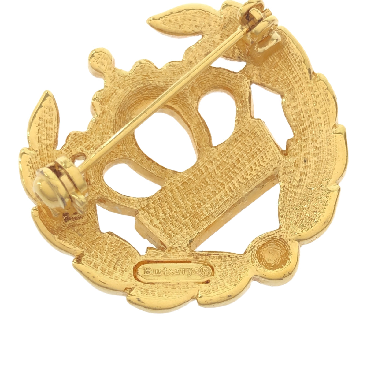 BURBERRY BURBERRY ローレルクラウン ブローチ