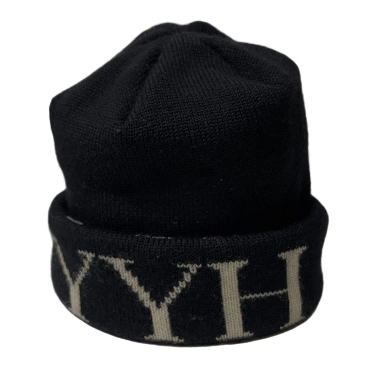 Yohji Yamamoto Pour Homme 10AW YYHロゴニットキャップ YOHJI YAMAMOTO THE MEN 4.1 2010 TOKYO ワッチキャップ 帽子 Archive 小物 服飾雑貨 ヨウジヤマモトプールオム メンズ