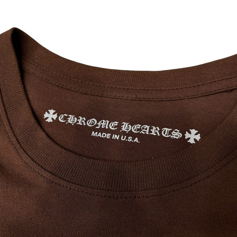 CHROME HEARTS x MATTY BOY STRUCTURE TEE スクロールラベルアートプリントクルーネックポケットTシャツ カットソー T-shirt ロゴ 半袖 トップス クロムハーツ メンズ