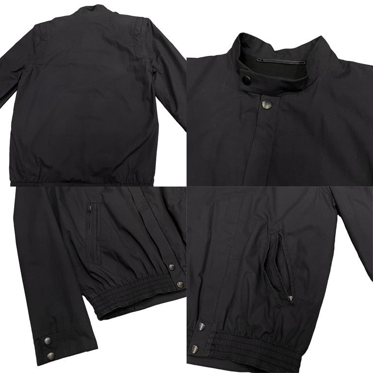 VERONIQUE BRANQUINHO コットンブロード袖ジップ着脱2WAYスタンドカラーブルゾン ジャケット ベスト Archive 90s 00s