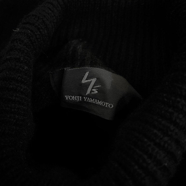 Y's for men 編地切替ウールタートルネックニットセーター ハイネック トップス Archive Yohji Yamamoto Pour Homme ヨウジヤマモトプールオム ワイズフォーメン メンズ