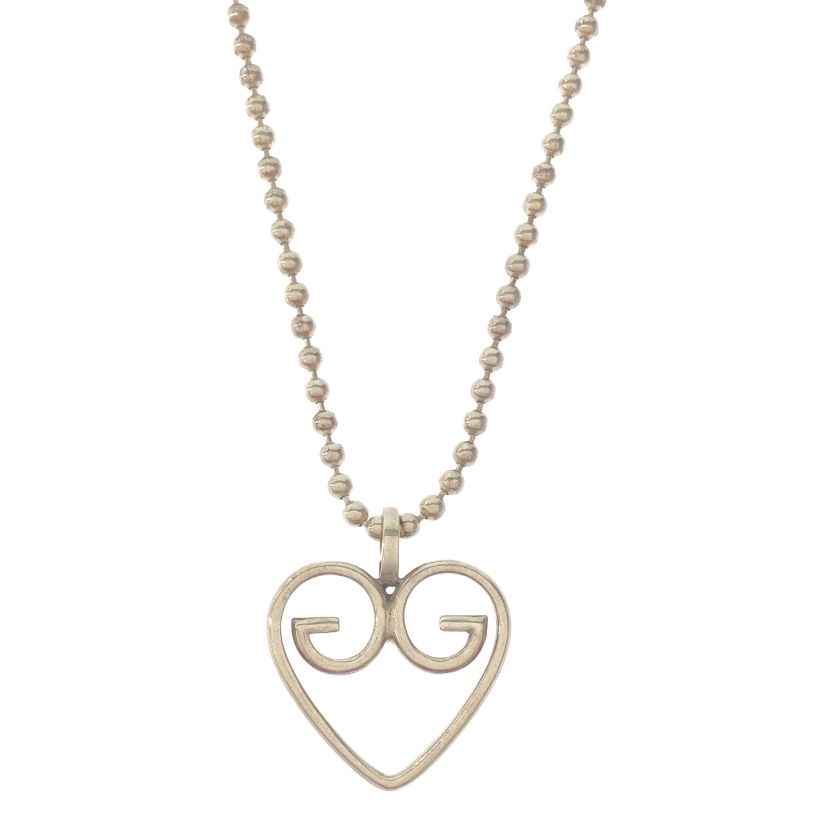 GUCCI GUCCI ハートモチーフ ネックレス