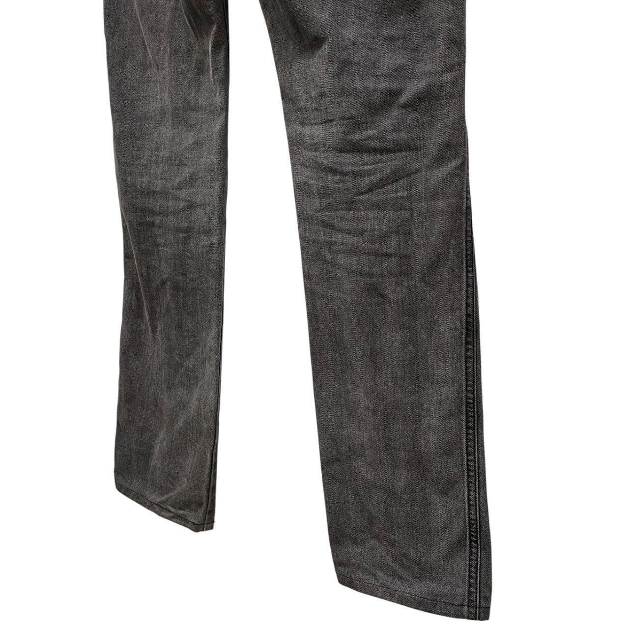Maison Martin Margiela 10 07SS ブラックデニムボタンフライギミックジーンズ パンツ ボトムス Archive 本人期 メゾンマルタンマルジェラ メンズ