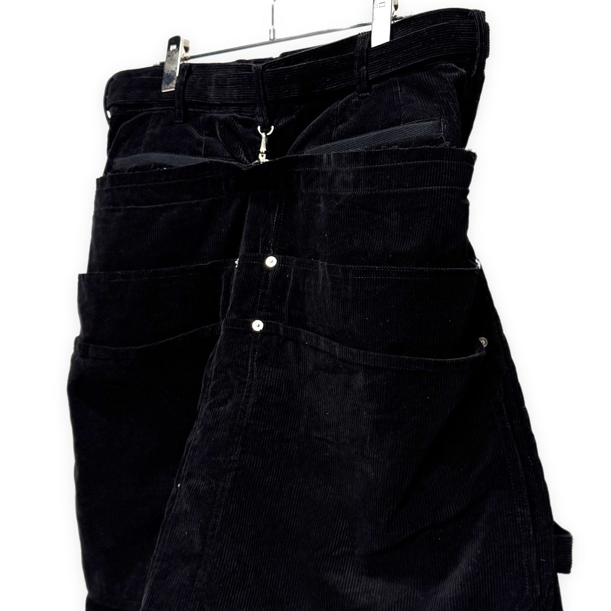 sacai 21AW コットンコーデュロイバムフラップハーフパンツ ボトムス ショート ショーツ 21-02630M サカイ メンズ