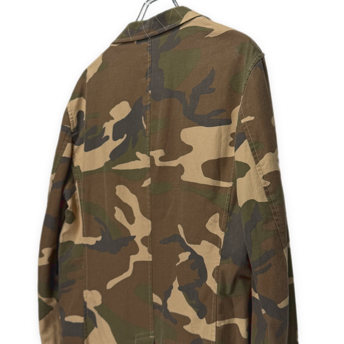 Y's for men シガレットポケット迷彩3Bテーラードジャケット シガーポケット ユーティリティポケット カモフラージュ柄 ブルゾン コート アウター Archive Yohji Yamamoto Pour Homme ワイズフォーメン ヨウジヤマモト メンズ