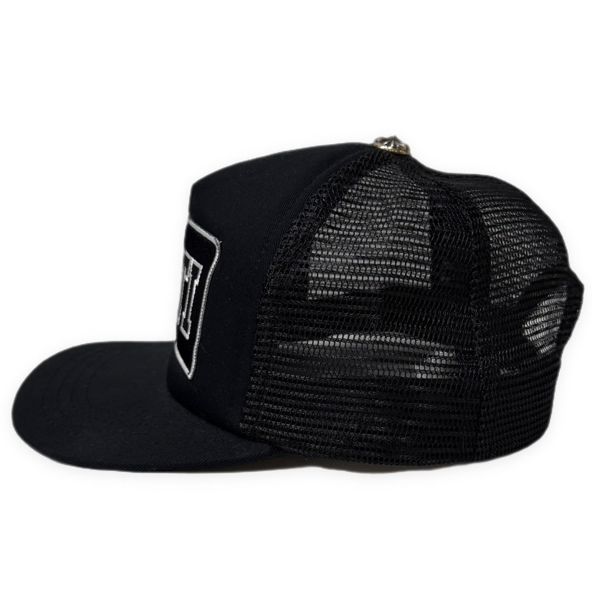 CHROME HEARTS × FOTI スクロールラベルパッチメッシュキャップ クロスボール 帽子 ハット 服飾雑貨 小物 CH クロムハーツ Joe Foti フォティ メンズ レディース ユニセックス