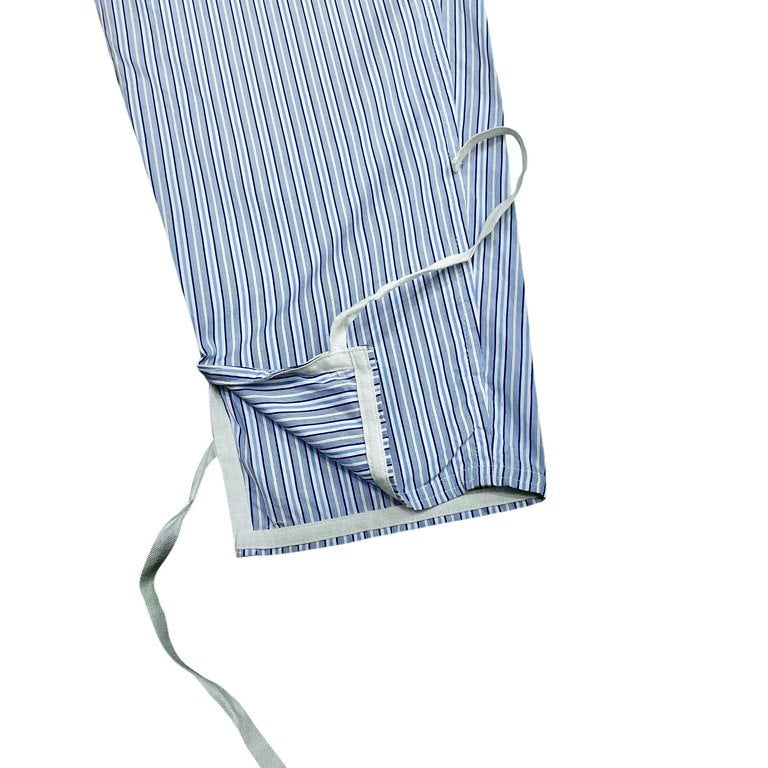 COMME des GARCONS HOMME PLUS 05SS ストライプコットンブロードレースアップシンチバックパンツ Archive Pink Panther ピンクパンサー期 ピンクのメガネ越しに見える世界 LOOK21 LOOK24 コムデギャルソンオムプリュス メンズ