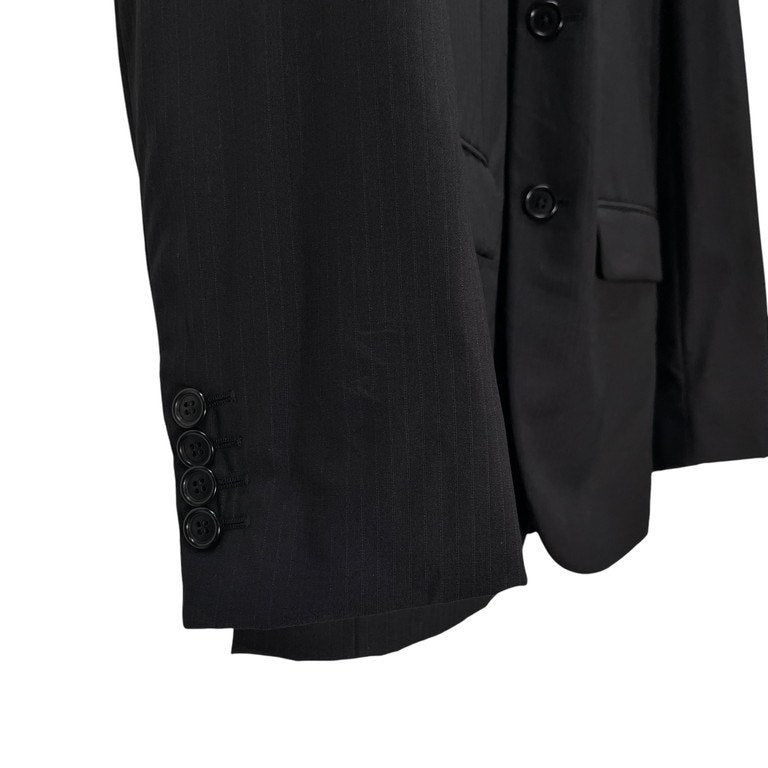 HELMUT LANG ストライプウールトロピカル3Bテーラードジャケット Archive 90s 本人期 ブレザー コート アウター ヘルムートラング メンズ