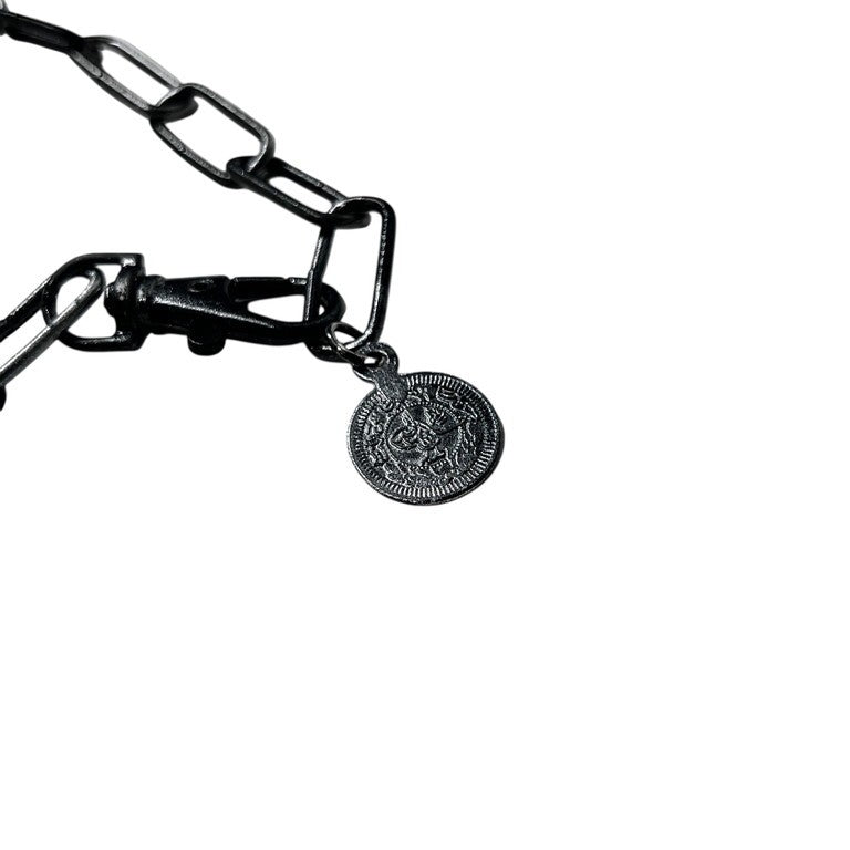 Jean Paul GAULTIER ビッグスカルダブルチェーンネックレス 一点物 激レア 希少 Archive 90s 00s JPG 未使用 ペンダント アクセサリー ジャンポールゴルチエ メンズ レディース ユニセックス