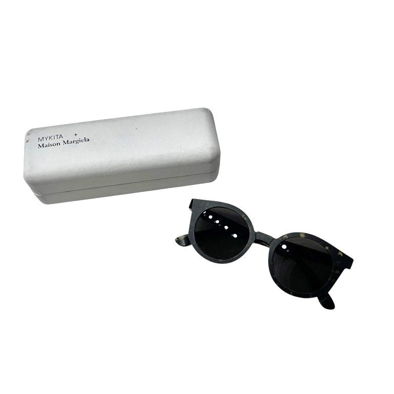 MYKITA x Maison Margiela RAW BLACK DROPS SUNGLASSES ラウンドフレームサングラス 眼鏡 メガネ 定価68,200円 MMRAW013 マイキータ メゾンマルジェラ メンズ レディース ユニセックス