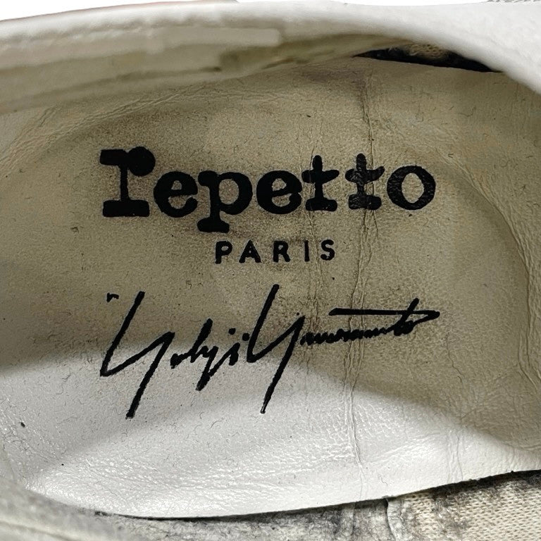 Yohji Yamamoto × repetto レザーレースアップフラットシューズ ブーツ 短靴 クツ 43 ヨウジヤマモト レペット メンズ