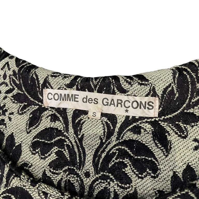 COMME des GARCONS 93SS フラワーダマスクジャカードノースリーブロングワンピース トップス アウター 総柄 花柄 Archive 90s Ultrasimple ウルトラシンプル コムデギャルソン レディース