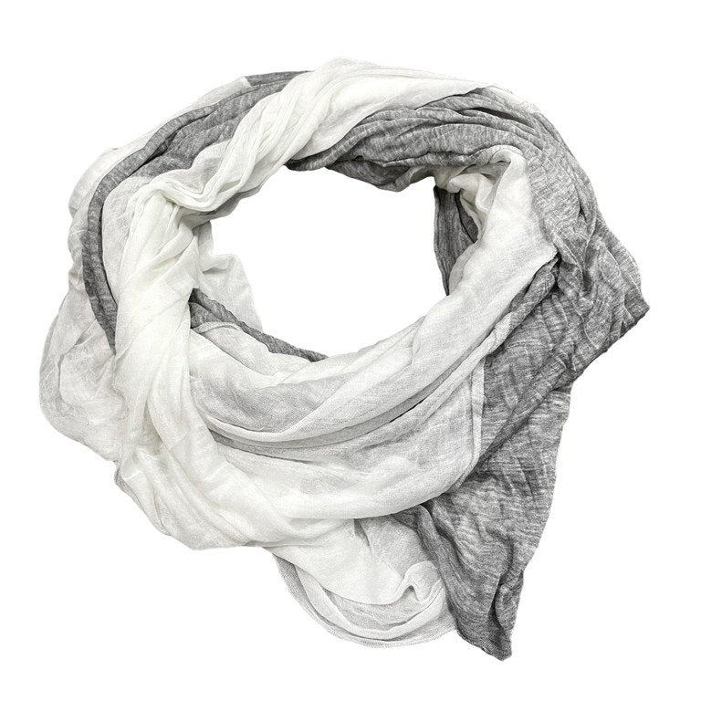 ANN DEMEULEMEESTER レーヨンガーゼダブルフェイスカットオフ大判ストール マフラー スカーフ Archive アンドゥムルメステール