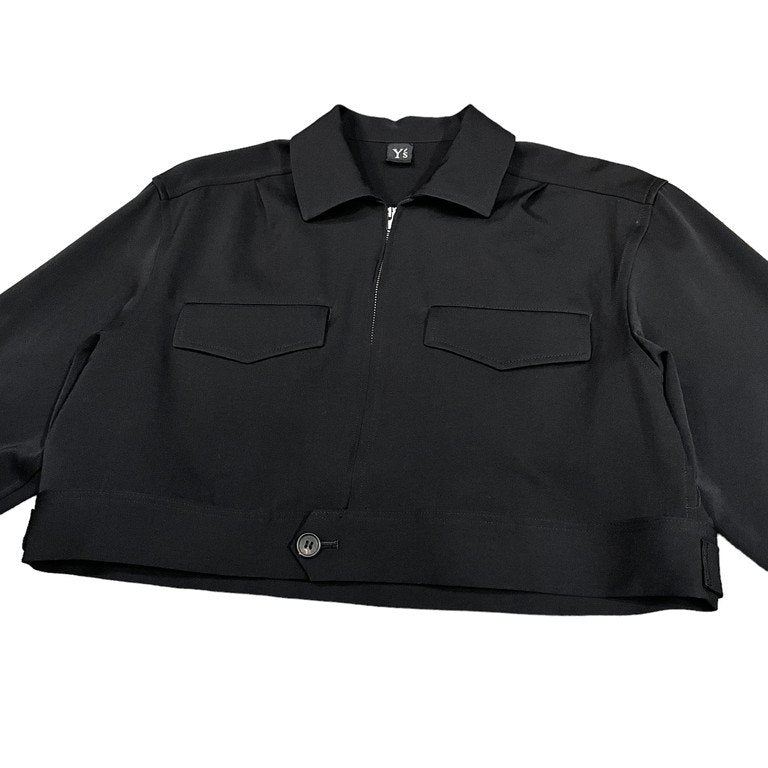 Y's ウールギャバジンダブルポケットショートトラッカージャケット ブルゾン コート Archive 90s 00s Yohji Yamamoto