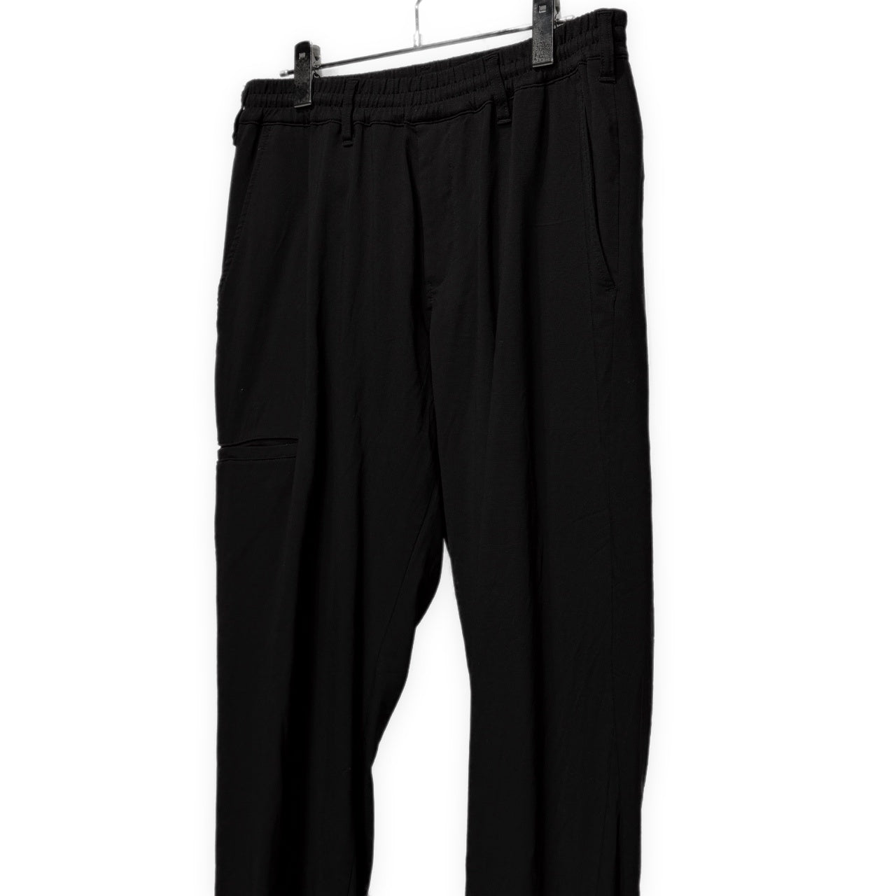 REGULATION Yohji Yamamoto MEN 21AW ウールトロピカルストレッチ裾ゴムイージーパンツ ボトムス Pour Homme レギュレーション ヨウジヤマモト メンズ