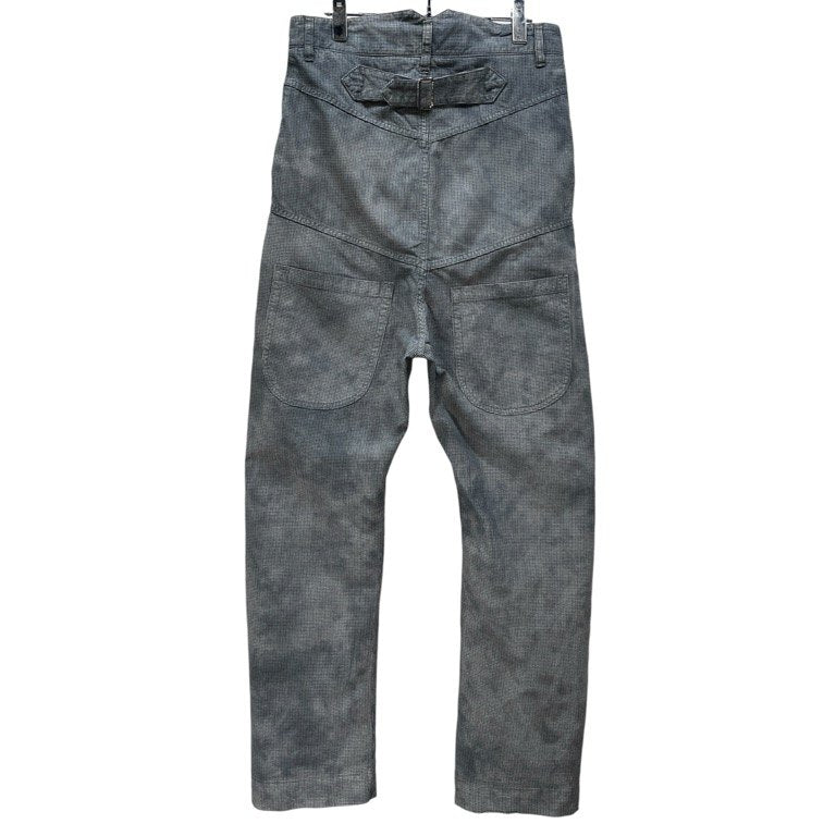 Vivienne Westwood MAN ムラ染めガンクラブチェックシンチバックサルエルパンツ ボトムス Archive 00s ヴィヴィアンウエストウッド マン メンズ