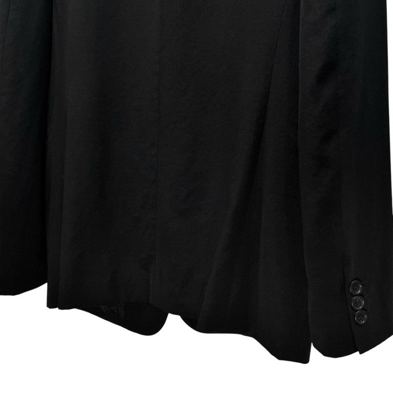 Yohji Yamamoto COSTUME D'HOMME 21AW ウールギャバジン袖裏地ストライプ2Bテーラードジャケット ブレザー ブルゾン コート アウター Pour Homme ヨウジヤマモト コスチュームドオム メンズ