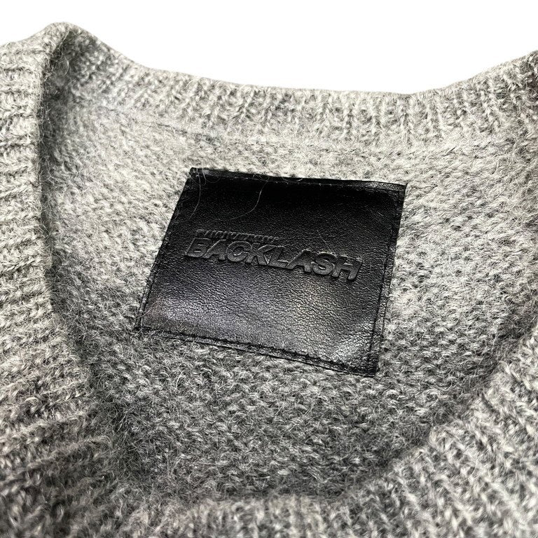 ISAMU KATAYAMA BACKLASH ウールグラデーションクルーネックニットセーター トップス イサムカタヤマ バックラッシュ メンズ