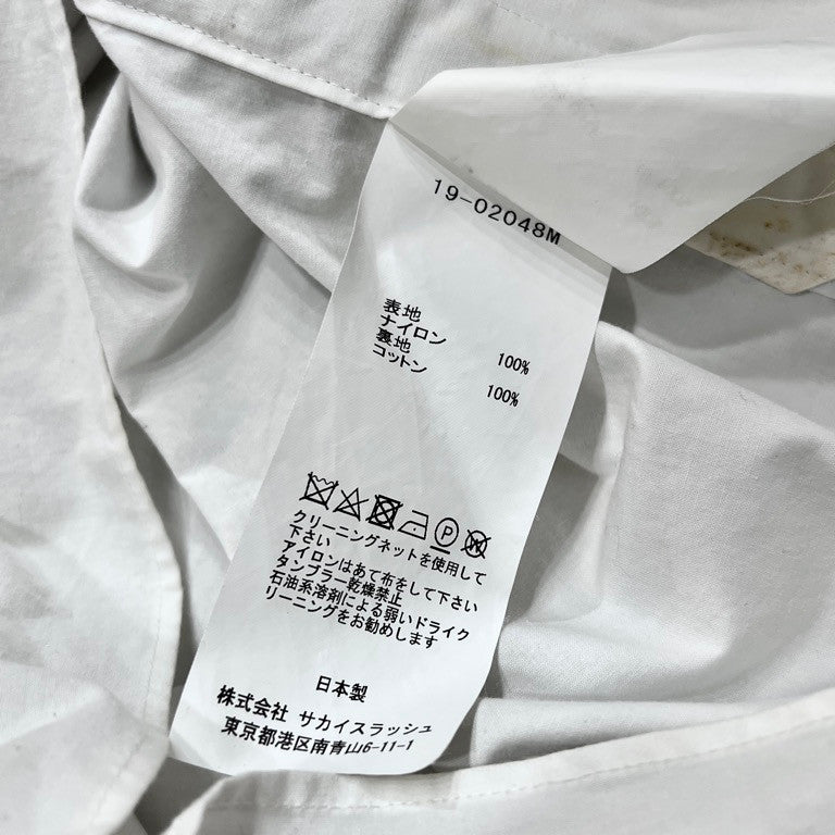 sacai 19AW ナイロンレイヤードシャツブルゾン ジャケット アウター トップス サカイ メンズ