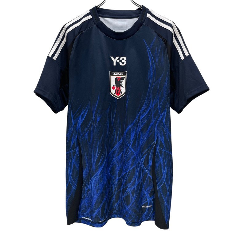 Y-3 JFA ユニフォームシャツ サッカー日本代表 レプリカ Tシャツ カットソー ロゴ IU0964 Yohji Yamamoto adidas ワイスリー ヨウジヤマモト アディダス メンズ レディース ユニセックス